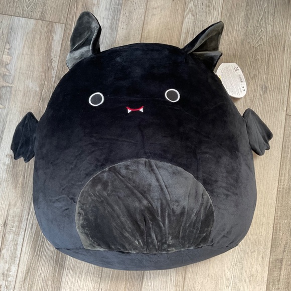 Squishmallow 16” Emily Black Bat Halloween Stuffed Animal Plush 2020 Kellytoy - Picture 10 of 14